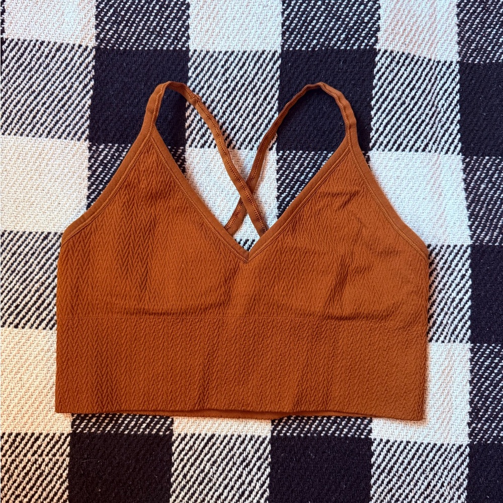 DSG- Dick’s Sporting Goods Racerback Sports Bra- Deep Mustard Yellow